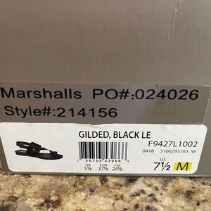 Franco Sarto Black Sandals Elegant Design